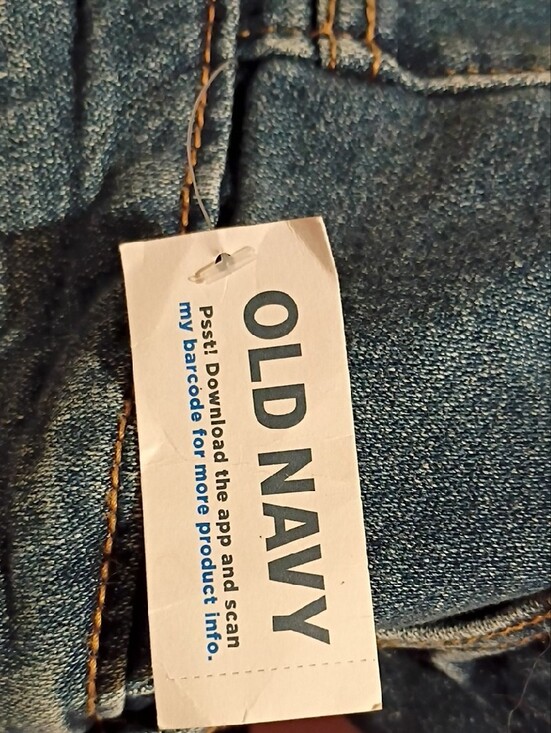 Old Navy Pants - Old Navy Blue Denim Raw-Hem Cutoff Shorts